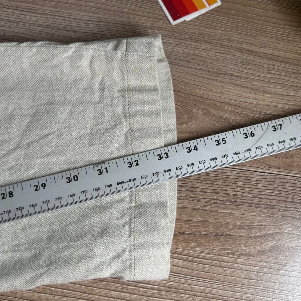Tommy‎ Bahama Linen Blend Casual Pants  Mens XL Beige Resortwear Beach Coastal